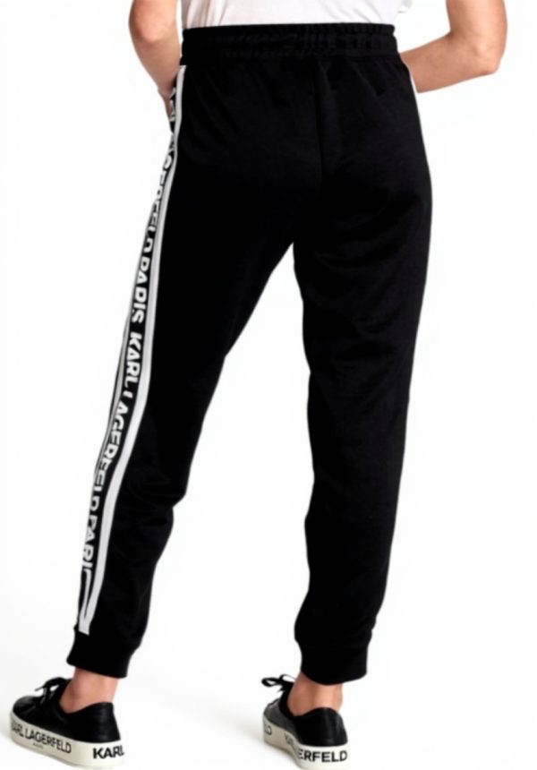 KARL LAGERFELD Damen Jogger Block Letter Logo Trainingsanzug