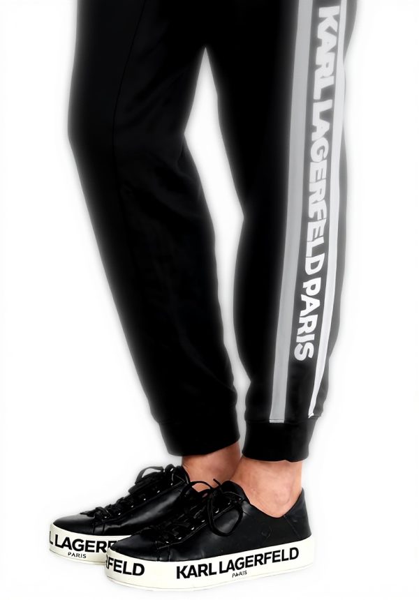 KARL LAGERFELD Damen Jogger Block Letter Logo Trainingsanzug