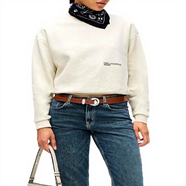 Karl Lagerfeld Jeans Sweatshirt Damen Bandana Organic Cotton