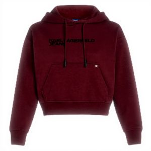 Karl Lagerfeld Jeans Kapuzenpullover Logo Hoodie Damen