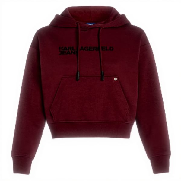 Karl Lagerfeld Jeans Kapuzenpullover Logo Hoodie Damen