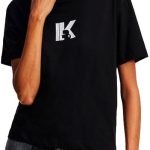 Karl Lagerfeld Jeans T-Shirt Damen K-Logo Design Baumwolle-0