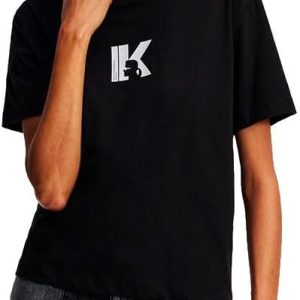 Karl Lagerfeld Jeans T-Shirt Damen K-Logo Design Baumwolle-0