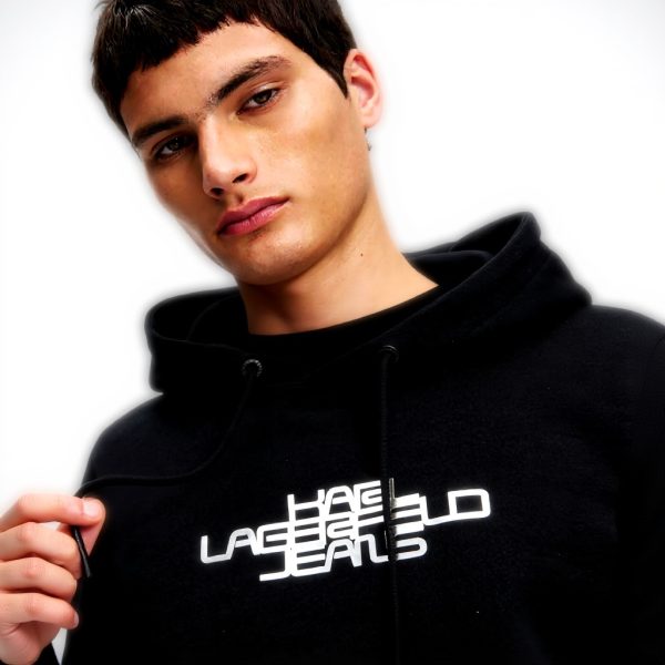 Kapuzenpullover Herren KARL LAGERFELD JEANS Logo Hoodie