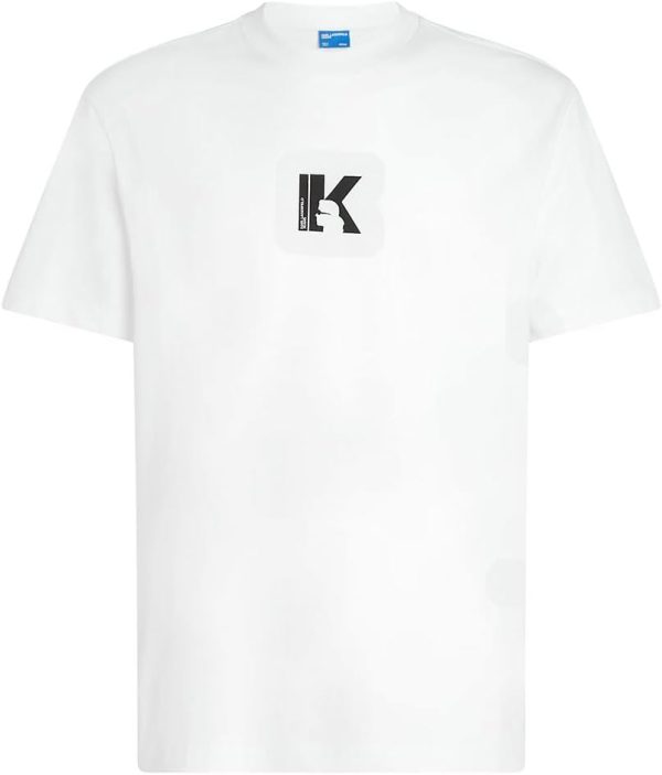 Karl Lagerfeld Jeans T-Shirt Herren Klogo Design Baumwolle-2