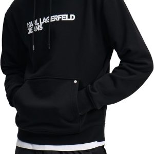 Karl Lagerfeld Jeans Hoodie Herren Logo Design-0