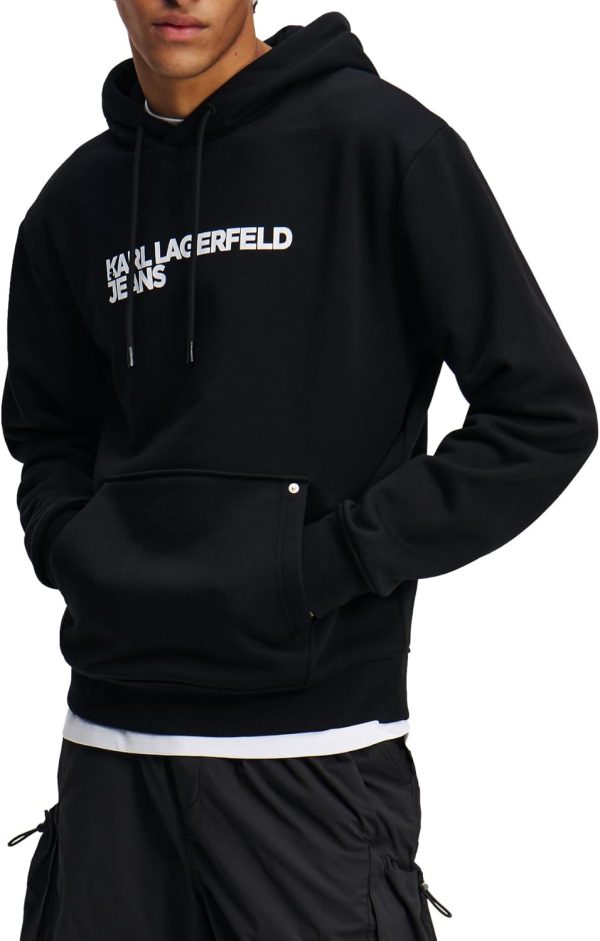 Karl Lagerfeld Jeans Hoodie Herren Logo Design-0