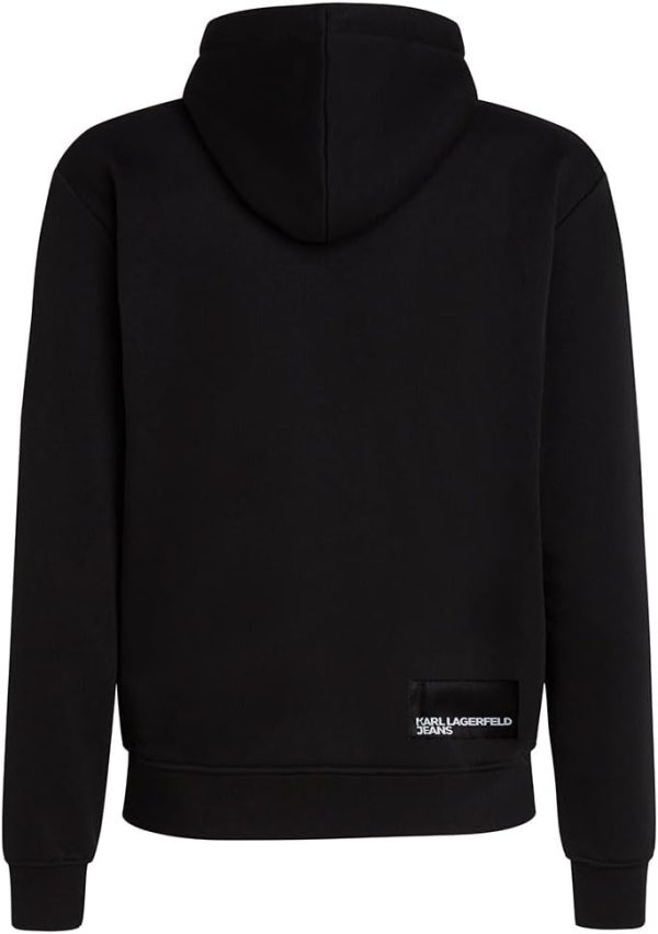 Karl Lagerfeld Jeans Hoodie Herren Logo Design-2