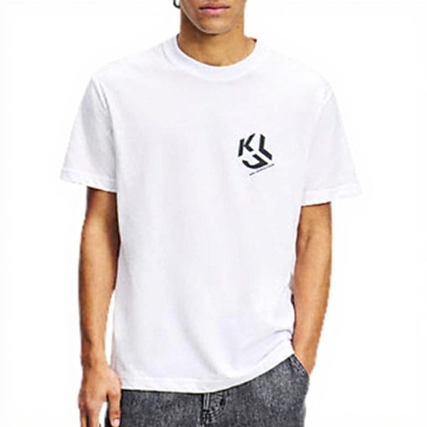 Karl Lagerfeld Jeans T-Shirt Herren Monogram Baumwolle