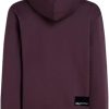 Karl Lagerfeld Kapuzenpullover Herren Logo Hoodie Plum-1