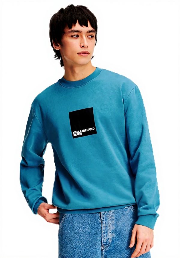 KARL LAGERFELD JEANS Sweatshirt Logo Design Herren