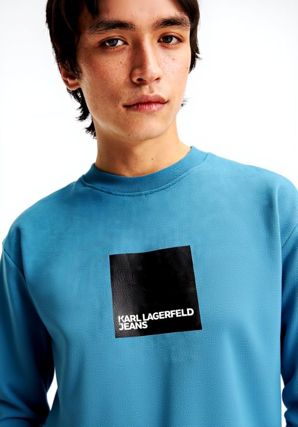 KARL LAGERFELD JEANS Sweatshirt Logo Design Herren