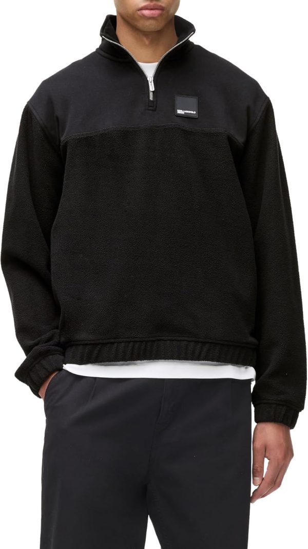 KARL LAGERFELD JEANS Herren Sweatshirt Polar Fleece-0