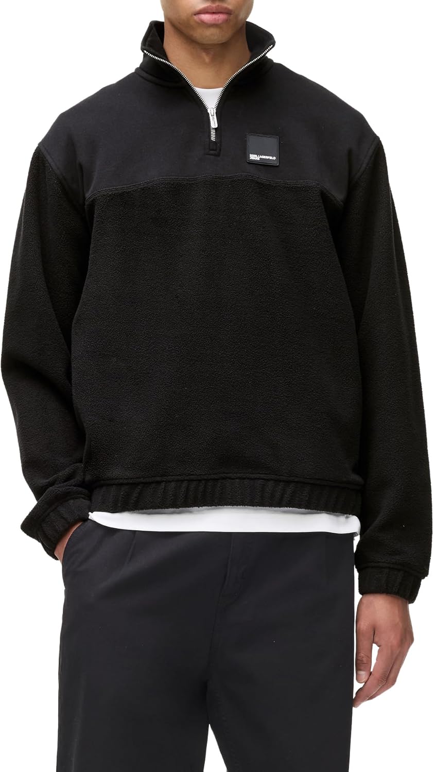 KARL LAGERFELD JEANS Herren Sweatshirt Polar Fleece-0