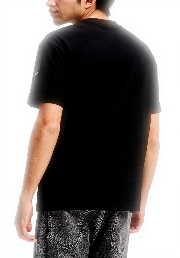 KARL LAGERFELD JEANS Herren T-Shirt Bio-Baumwolle Patch