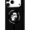 Karl Lagerfeld Silikon Ring iPhone 17 Pro Max MagSafe Hülle