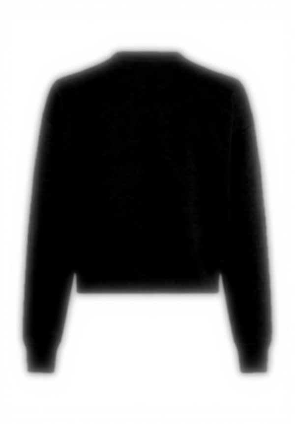 Karl Lagerfeld Jeans Sweatshirt Damen Blumenlogo Regular Fit