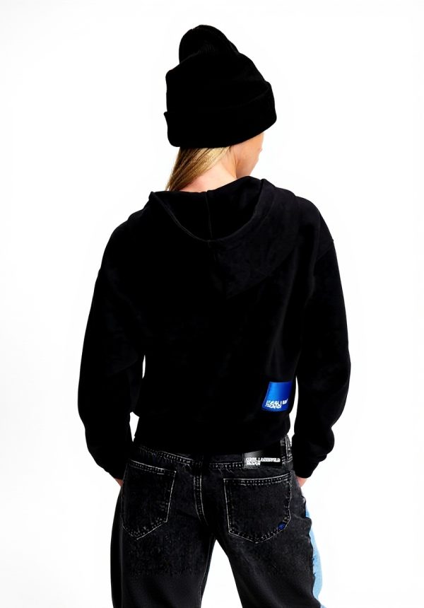 Kapuzenpullover Damen KARL LAGERFELD JEANS Reißverschluss