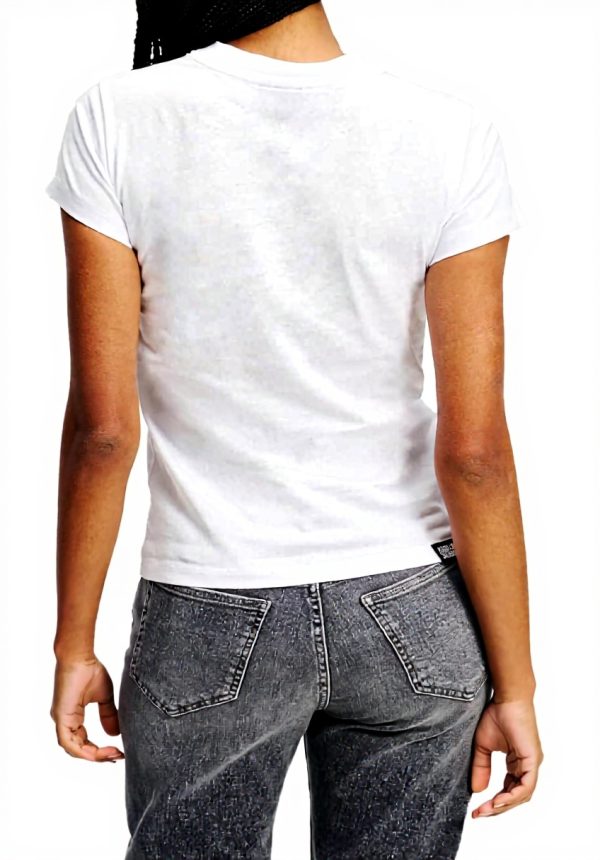 Karl Lagerfeld Jeans Slim T-Shirt Damen Bio-Baumwolle