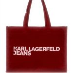 KARL LAGERFELD JEANS Shopper Damen Logo Tasche Alltag