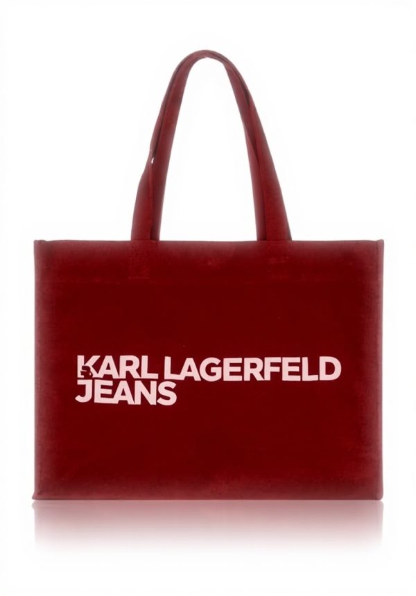 KARL LAGERFELD JEANS Shopper Damen Logo Tasche Alltag