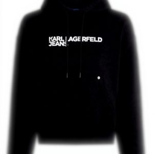 Karl Lagerfeld Jeans Kapuzenpullover Damen Hoodie Logo