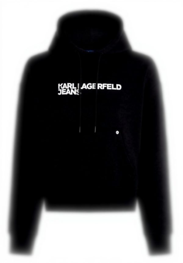 Karl Lagerfeld Jeans Kapuzenpullover Damen Hoodie Logo