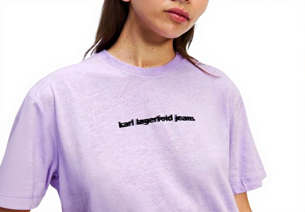 KARL LAGERFELD JEANS Damen T-Shirt Regular Fit Kurzarm