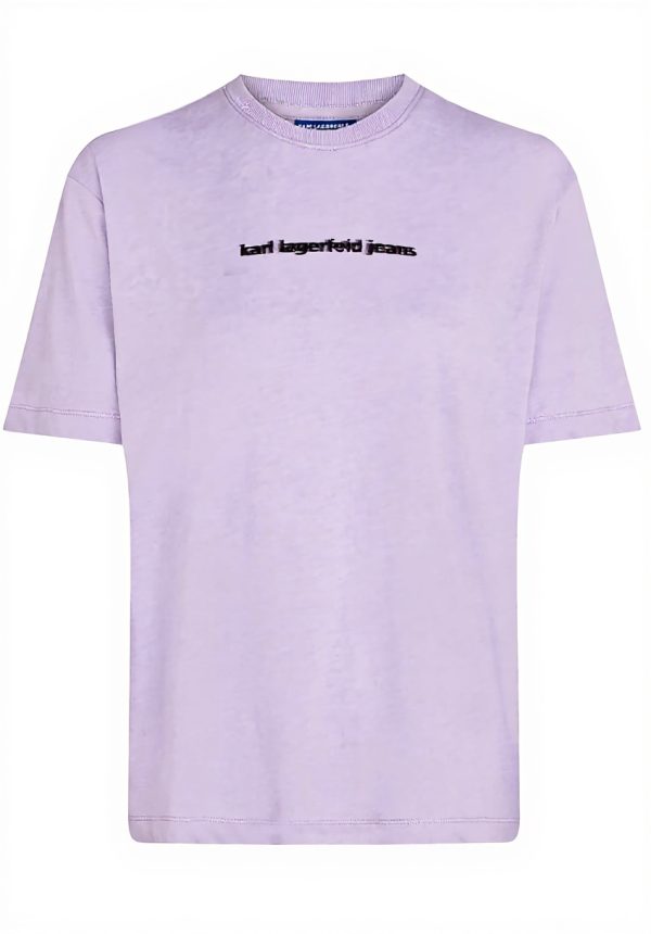 KARL LAGERFELD JEANS Damen T-Shirt Regular Fit Kurzarm