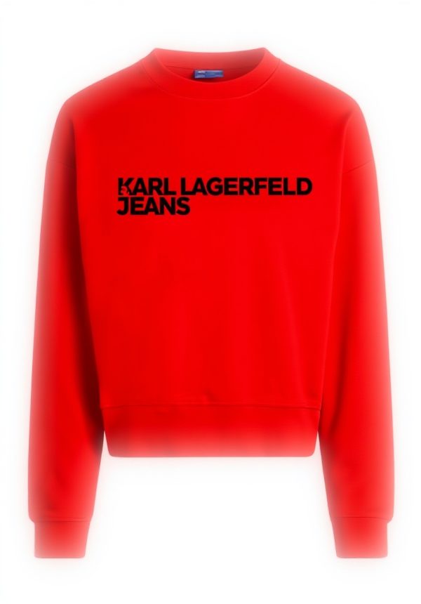 Karl Lagerfeld Jeans Sweatshirt Herren Logo Design Normale
