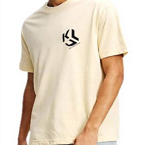 Karl Lagerfeld Jeans T-Shirt Herren Monogram Bio-Baumwolle