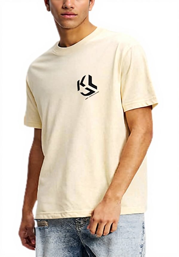 Karl Lagerfeld Jeans T-Shirt Herren Monogram Bio-Baumwolle