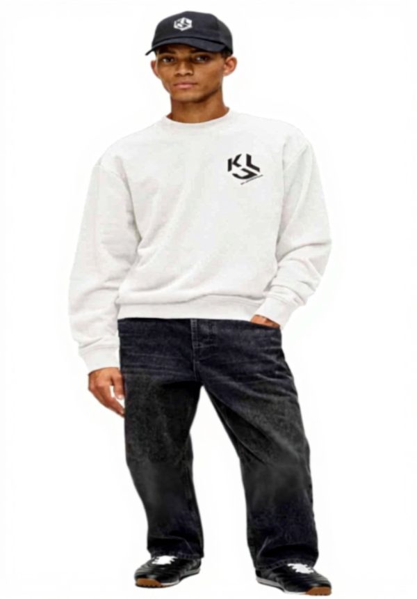 KARL LAGERFELD JEANS Herren Sweatshirt Monogram Regular Fit