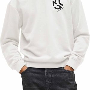 KARL LAGERFELD JEANS Herren Sweatshirt Monogram Regular Fit-0