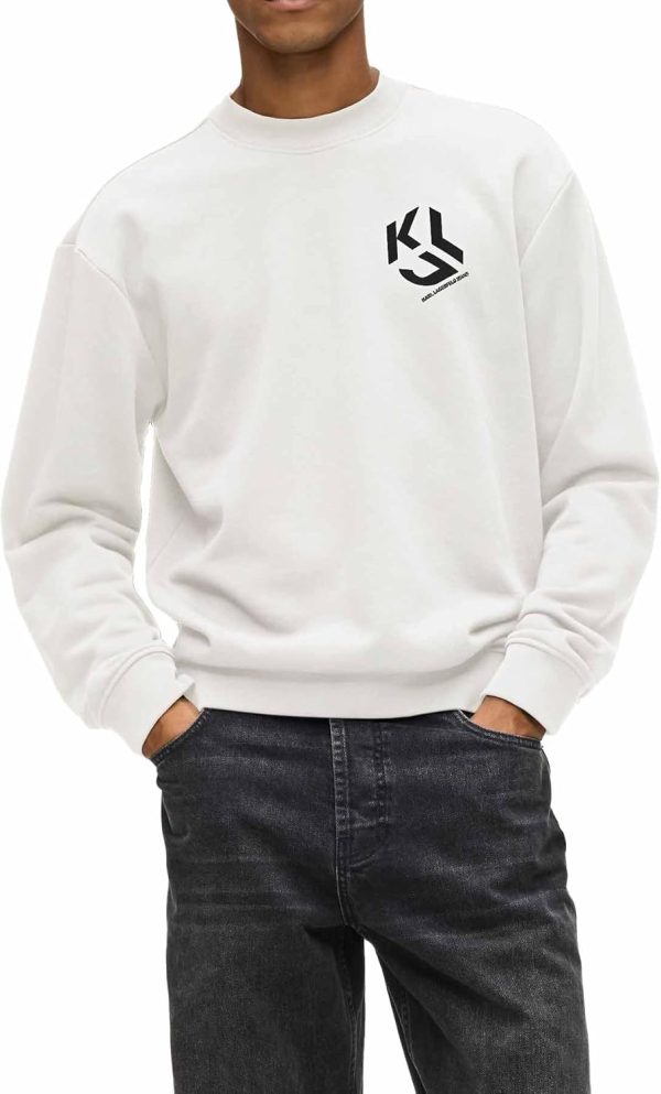 KARL LAGERFELD JEANS Herren Sweatshirt Monogram Regular Fit-0