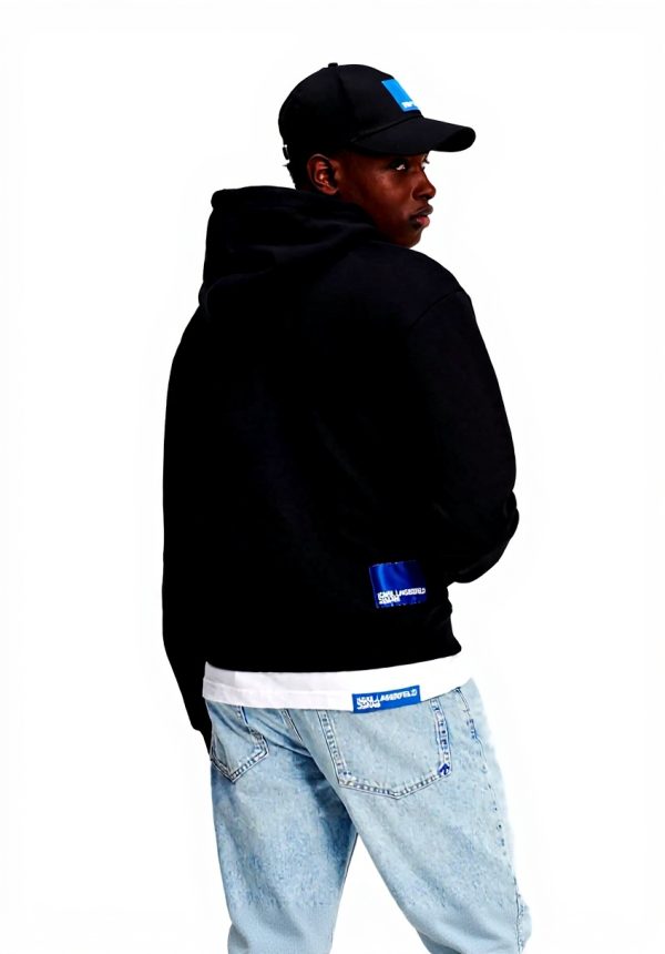 Karl Lagerfeld Hoodie Herren Logo Kapuzenpullover Regular