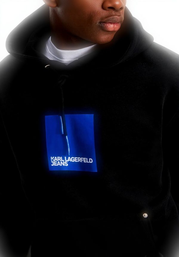 Karl Lagerfeld Hoodie Herren Logo Kapuzenpullover Regular