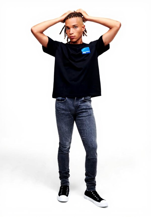 Karl Lagerfeld T-Shirt Herren Bio-Baumwolle Logo Design