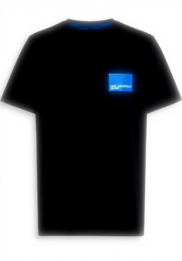 Karl Lagerfeld T-Shirt Herren Bio-Baumwolle Logo Design