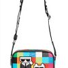 KARL LAGERFELD Damen Umhängetasche Crossbody recyceltes PVC
