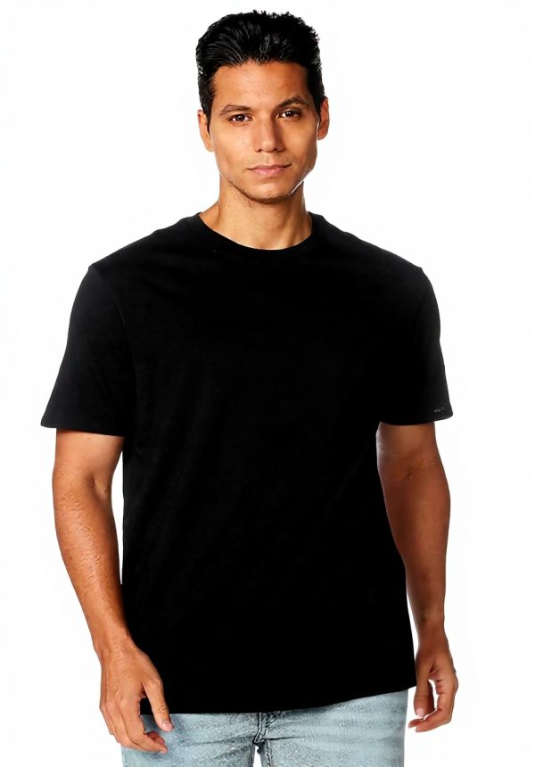 KARL LAGERFELD Herren T-Shirt Baumwolle Rundhalsausschnitt