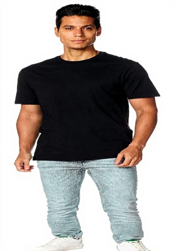 KARL LAGERFELD Herren T-Shirt Baumwolle Rundhalsausschnitt