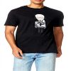 KARL LAGERFELD Herren T-Shirt Baumwolle Reflektierend