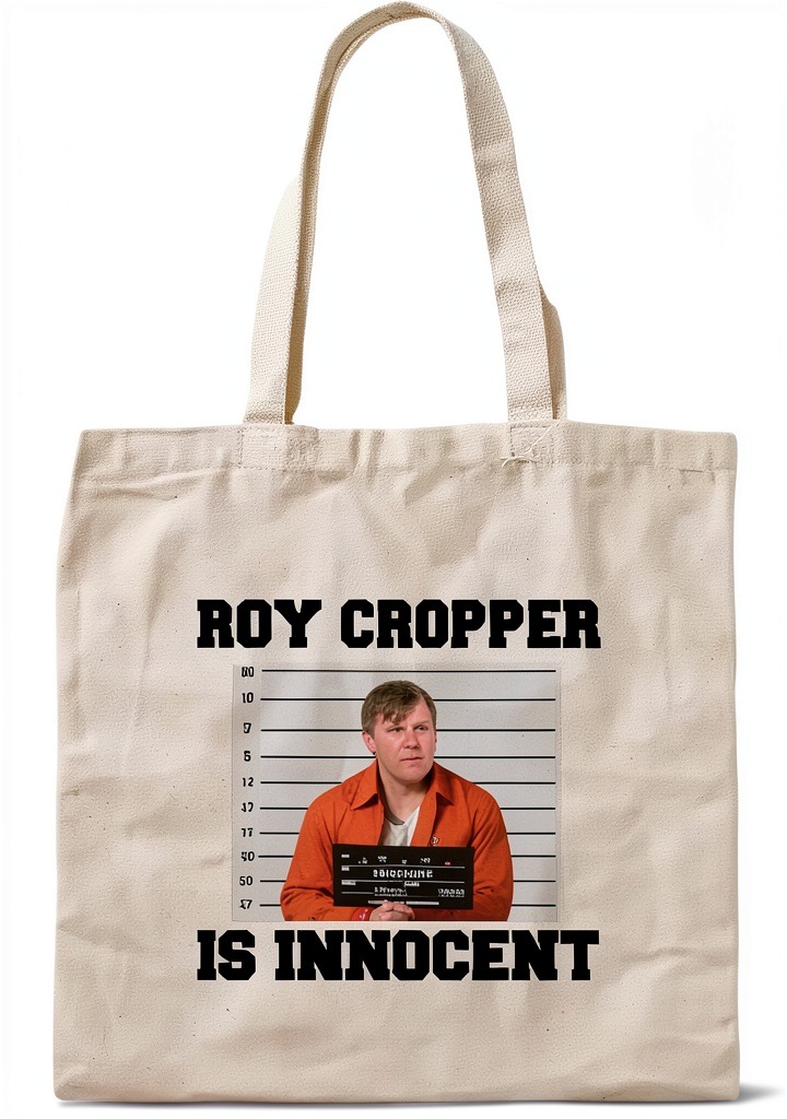 Roy Cropper Shopper aus Baumwoll-Canvas in Gebrauch