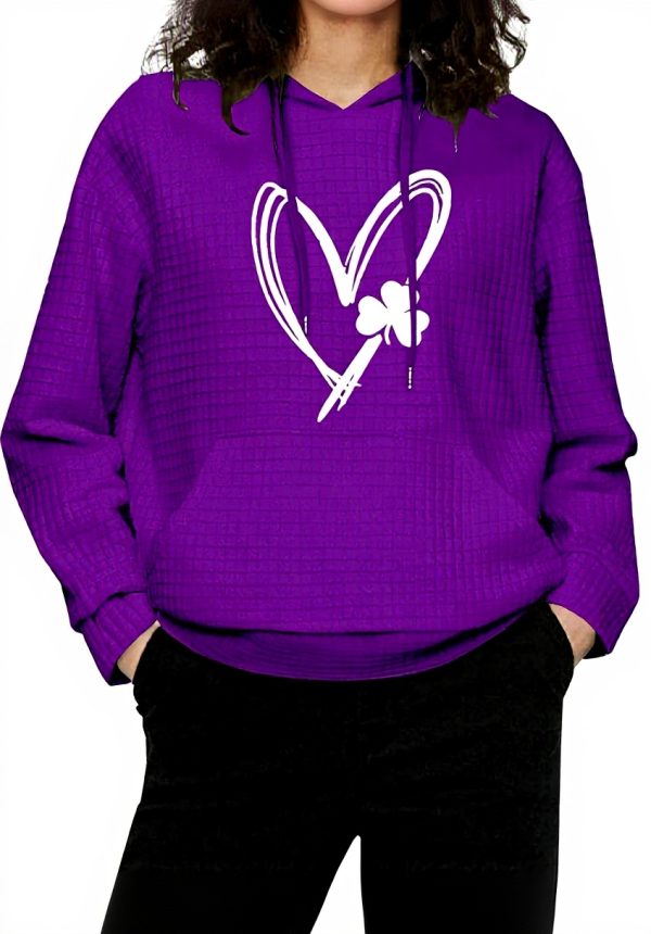 Generic Damen Sweatshirt Rundhalsausschnitt weich Übergröße