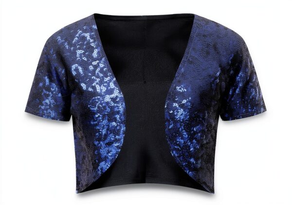 Generisch Pailletten Cardigan Damen Cosplay Tanz Club-2