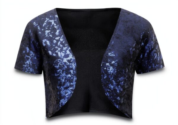 Generisch Pailletten Veste Damen glamourös Tanz Bühnenshows-2