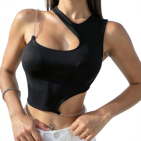 cropped hoodie