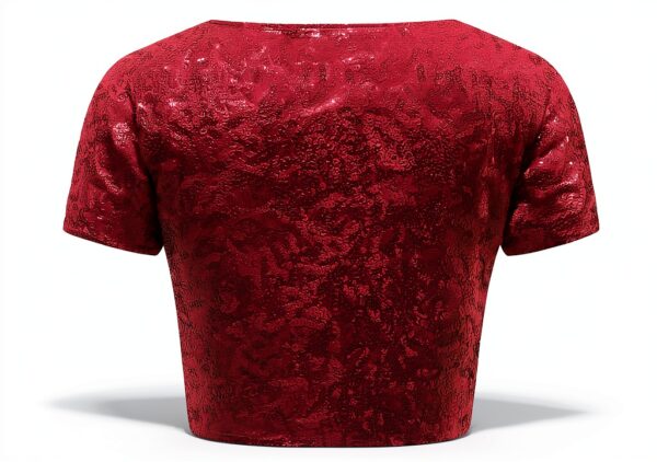 Generisch Damen Kapuzenjacke Weich Einheitsgröße Schwarz Rot-3