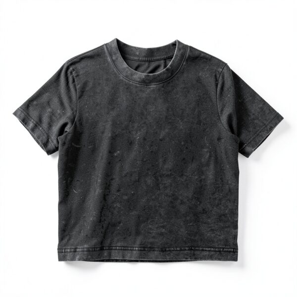 Unisex Baumwoll T-Shirt Schwarz Casual Freizeit Büro-4